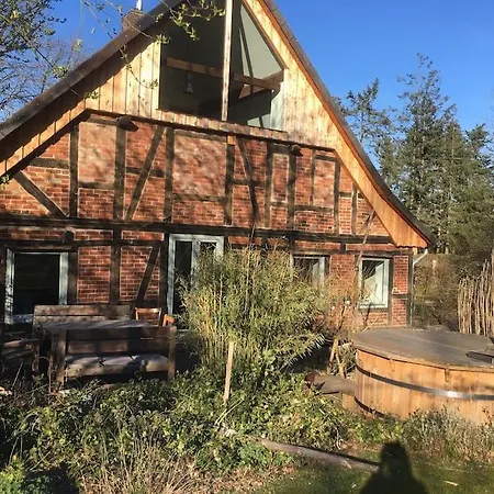 Wunderschoenes Bauernhaus An Der Elbe Bleckede Buitenkant foto